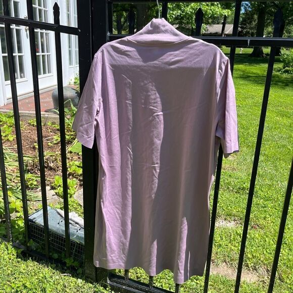 COS Mockneck Short Sleeved Cotton Dress - Picture 3 of 4